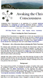 Mobile Screenshot of christconsciousness.info